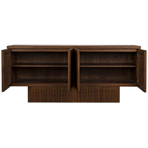 Noir Mr. Smith Sideboard, Dark Walnut-Noir Furniture-Blue Hand Home