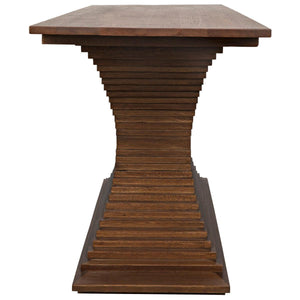 Noir Furniture Cambio Console, Dark Walnut-Noir Furniture-Blue Hand Home
