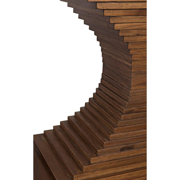 Noir Furniture Cambio Console, Dark Walnut-Noir Furniture-Blue Hand Home