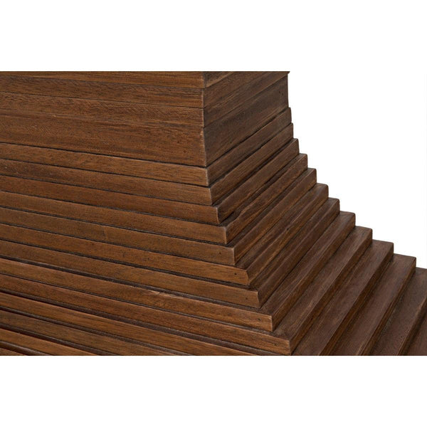 Noir Furniture Cambio Console, Dark Walnut-Noir Furniture-Blue Hand Home