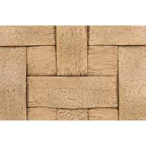 Noir Furniture Weave Sideboard, Bleached Walnut-Noir Furniture-Blue Hand Home