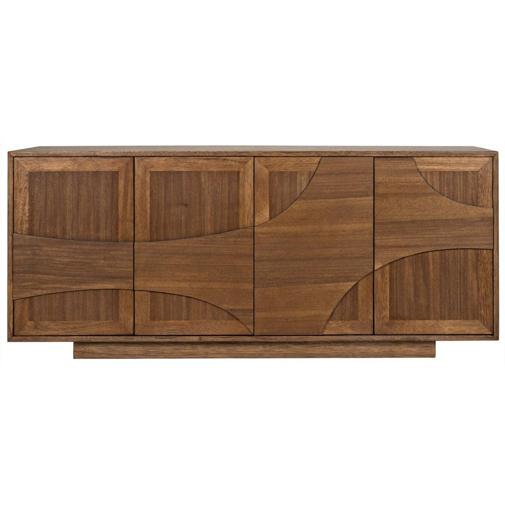 Noir Furniture Collage Sideboard, Dark Walnut-Noir Furniture-Blue Hand Home
