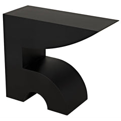 Noir Shiba Console, Black Steel-Noir Furniture-Blue Hand Home