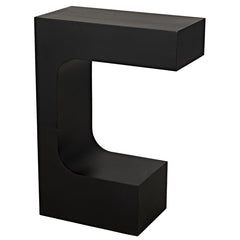 Noir Shiba Console, Black Steel-Noir Furniture-Blue Hand Home