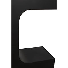Noir Shiba Console, Black Steel-Noir Furniture-Blue Hand Home