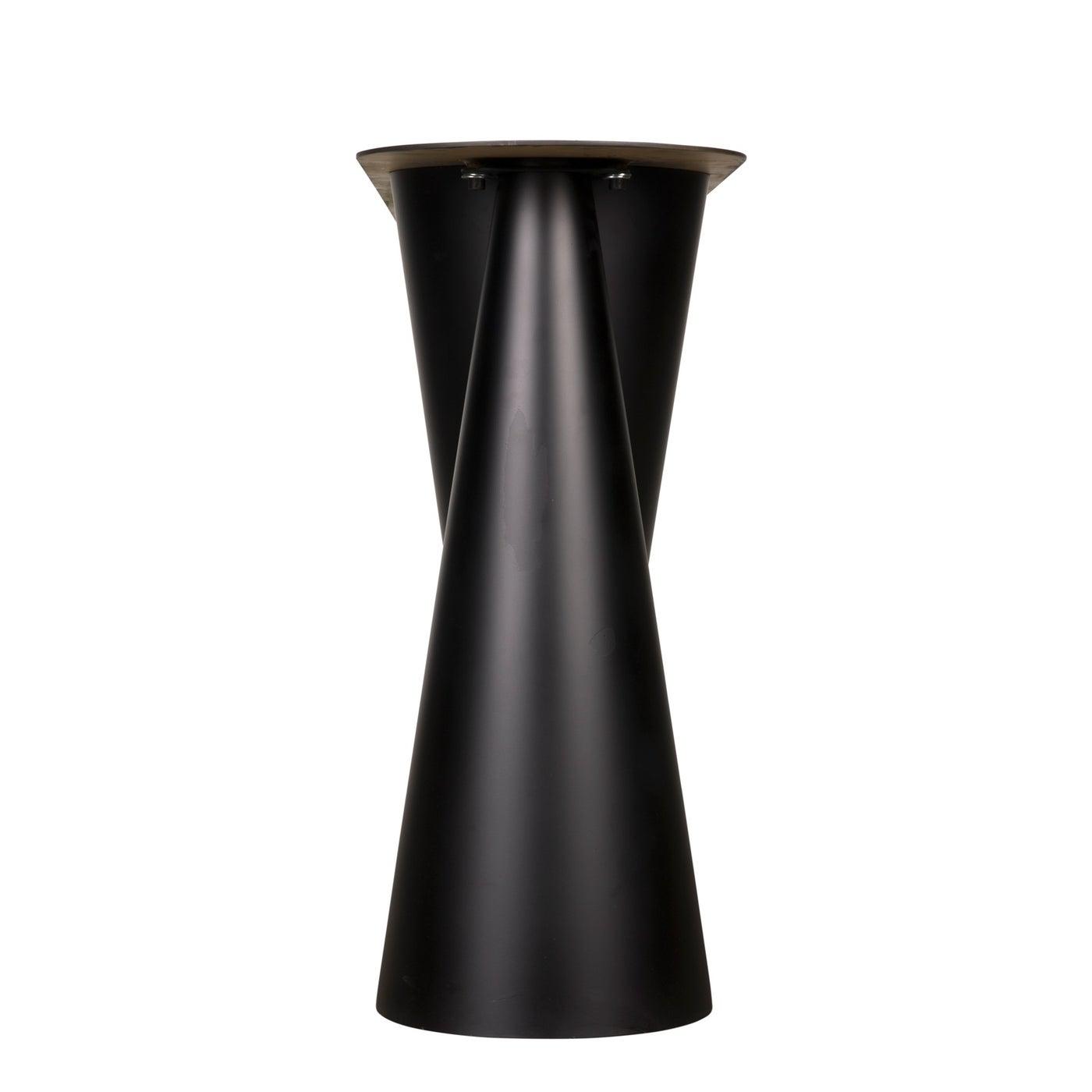Noir Salt and Pepper Console, Black Steel-Noir Furniture-Blue Hand Home