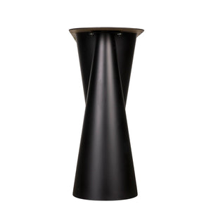 Noir Salt and Pepper Console, Black Steel-Noir Furniture-Blue Hand Home