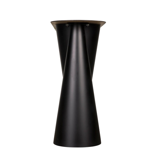 Noir Salt and Pepper Console, Black Steel-Noir Furniture-Blue Hand Home