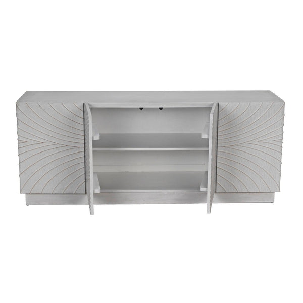 Cavalier Sideboard, White Wash-Noir Furniture-Blue Hand Home