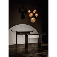 Noir Satori Console, Black Steel-Noir Furniture-Blue Hand Home