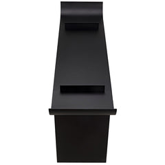 Noir Satori Console, Black Steel-Noir Furniture-Blue Hand Home