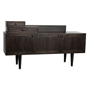 Noir Hermes Sideboard, Ebony Walnut-Noir Furniture-Blue Hand Home