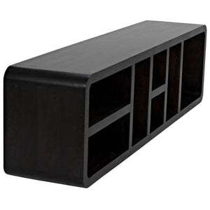 Noir Faction Console, Ebony Walnut-Noir Furniture-Blue Hand Home