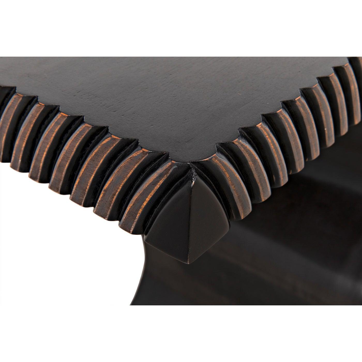 Noir Ray Console, Pale-Noir Furniture-Blue Hand Home