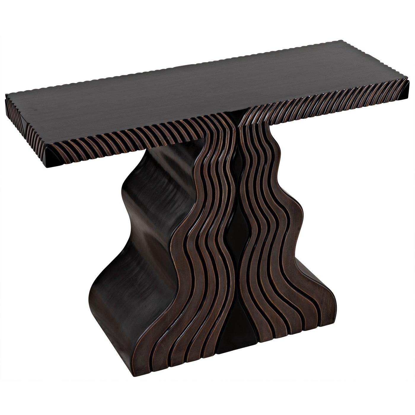 Noir Ray Console, Pale-Noir Furniture-Blue Hand Home
