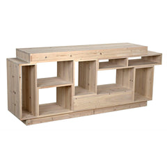 Noir Harry Sideboard, Bleached Old Wood-Noir Furniture-Blue Hand Home