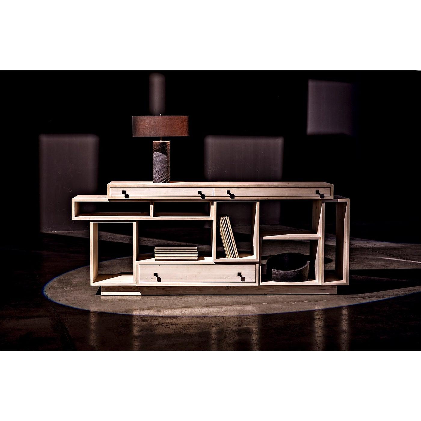 Noir Harry Sideboard, Bleached Old Wood-Noir Furniture-Blue Hand Home