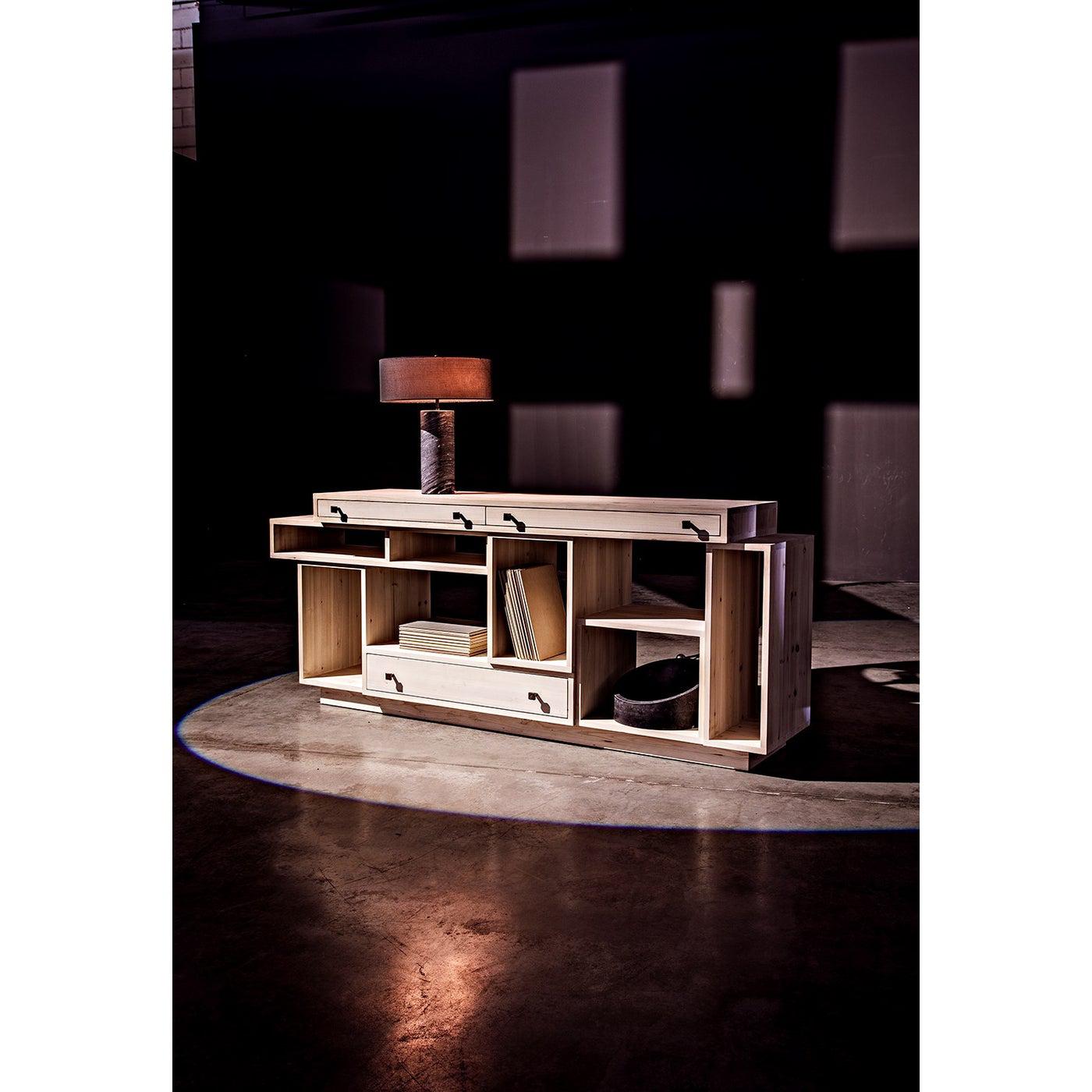 Noir Harry Sideboard, Bleached Old Wood-Noir Furniture-Blue Hand Home
