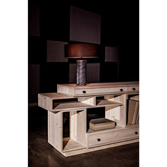 Noir Harry Sideboard, Bleached Old Wood-Noir Furniture-Blue Hand Home