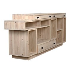 Noir Harry Sideboard, Bleached Old Wood-Noir Furniture-Blue Hand Home
