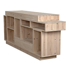 Noir Harry Sideboard, Bleached Old Wood-Noir Furniture-Blue Hand Home