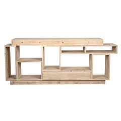 Noir Harry Sideboard, Bleached Old Wood-Noir Furniture-Blue Hand Home
