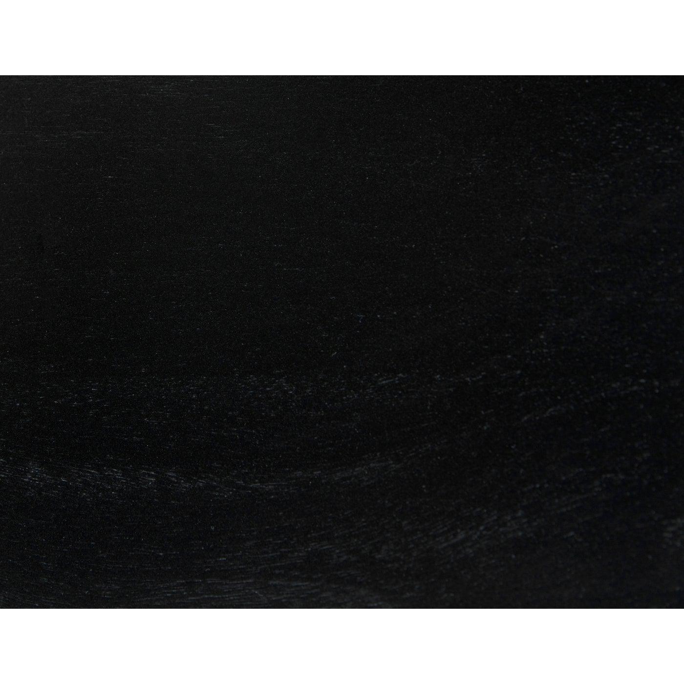 Noir Portuguese Console, Hand Rubbed Black-Noir Furniture-Blue Hand Home