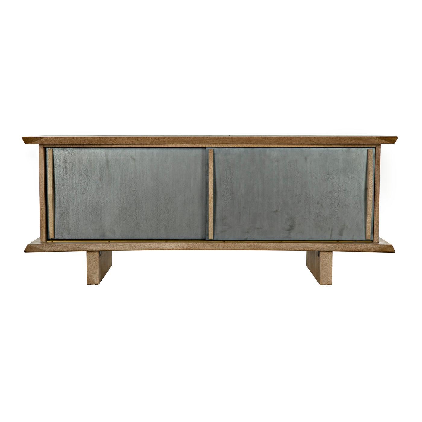 Noir Copenhagen Sideboard with Zinc Door-Noir Furniture-Blue Hand Home