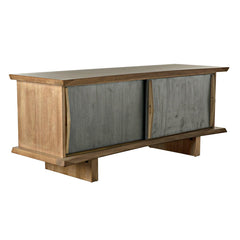 Noir Copenhagen Sideboard with Zinc Door-Noir Furniture-Blue Hand Home