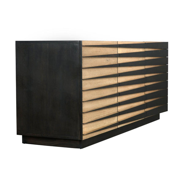 Tyson Sideboard, Ebony Walnut-Noir Furniture-Blue Hand Home