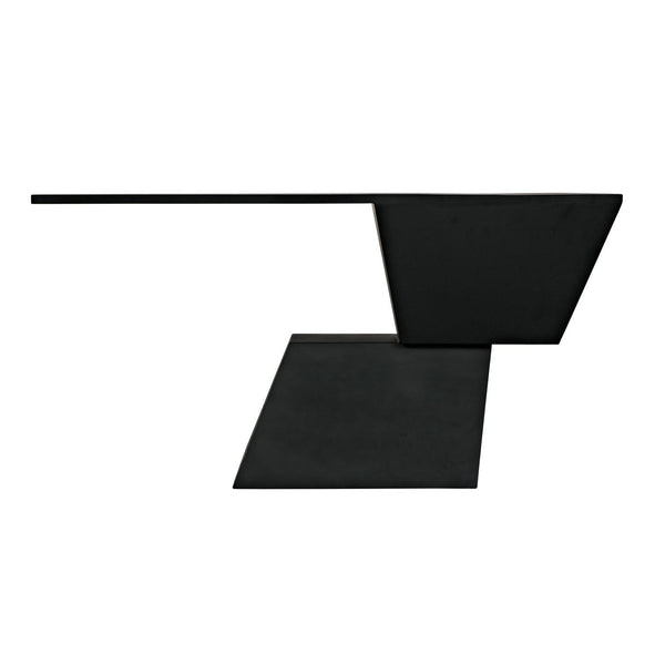 Pieta Console, Black Steel-Noir Furniture-Blue Hand Home