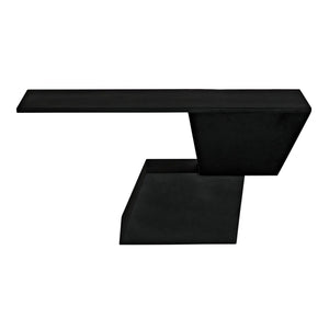 Pieta Console, Black Steel-Noir Furniture-Blue Hand Home