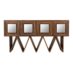 Jean-Michel Sideboard, Dark Walnut with Mirror