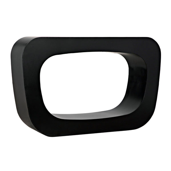 Ponte Console, Black Steel-Noir Furniture-Blue Hand Home