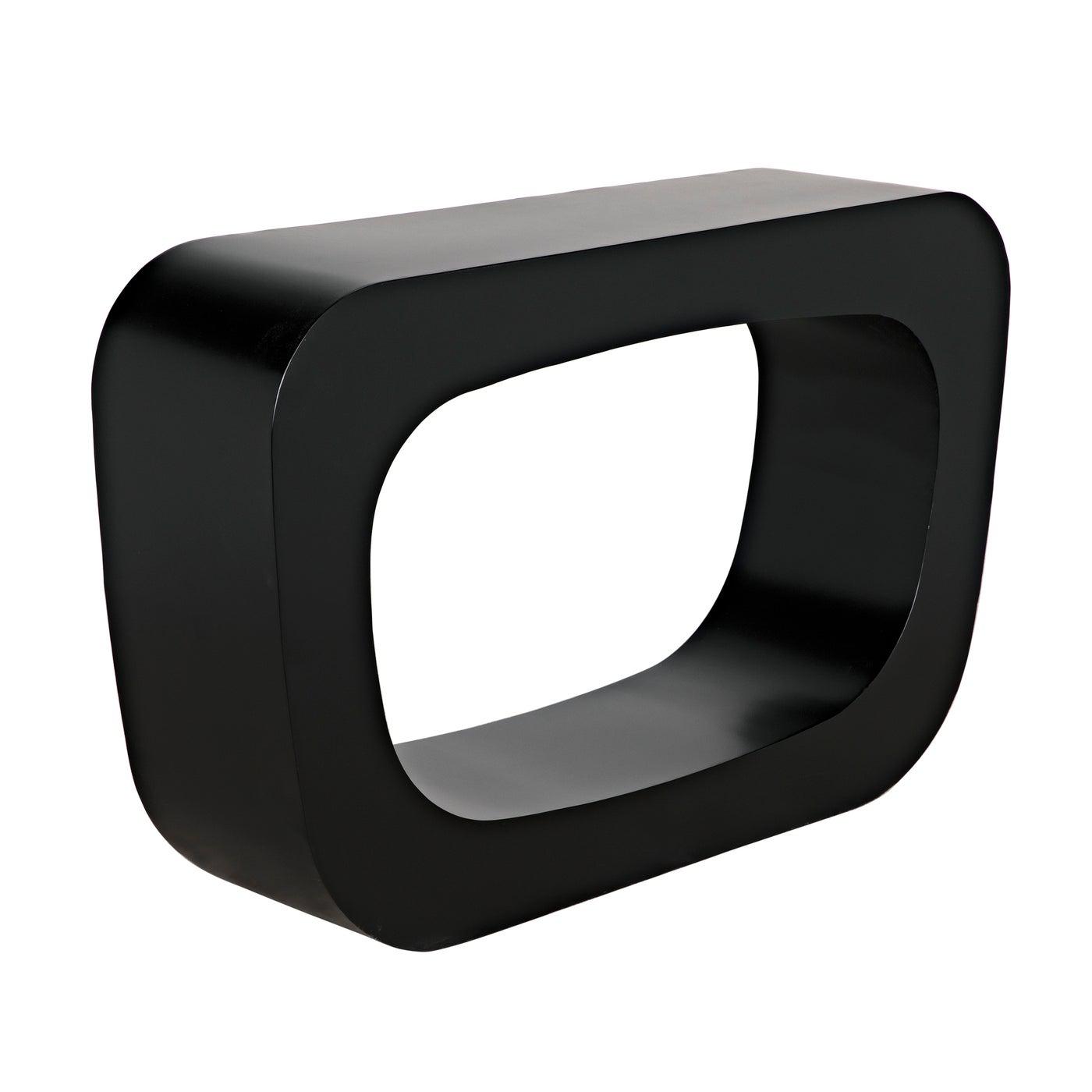 Ponte Console, Black Steel