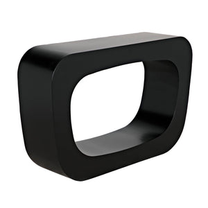 Ponte Console, Black Steel-Noir Furniture-Blue Hand Home