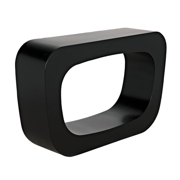 Ponte Console, Black Steel-Noir Furniture-Blue Hand Home