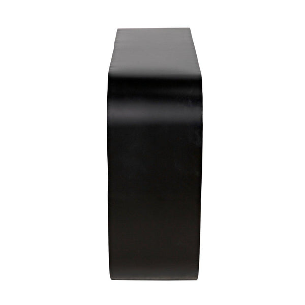 Ponte Console, Black Steel-Noir Furniture-Blue Hand Home