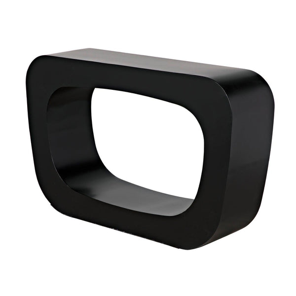 Ponte Console, Black Steel-Noir Furniture-Blue Hand Home