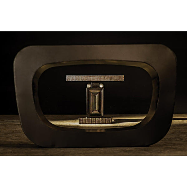 Ponte Console, Black Steel-Noir Furniture-Blue Hand Home