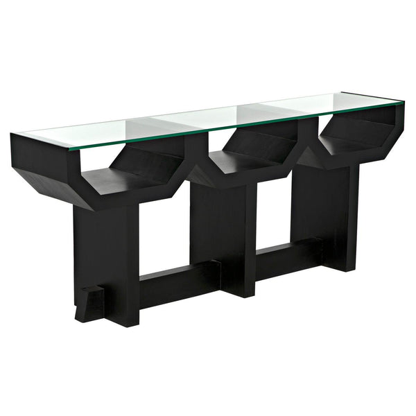 Ando Console-Noir Furniture-Blue Hand Home