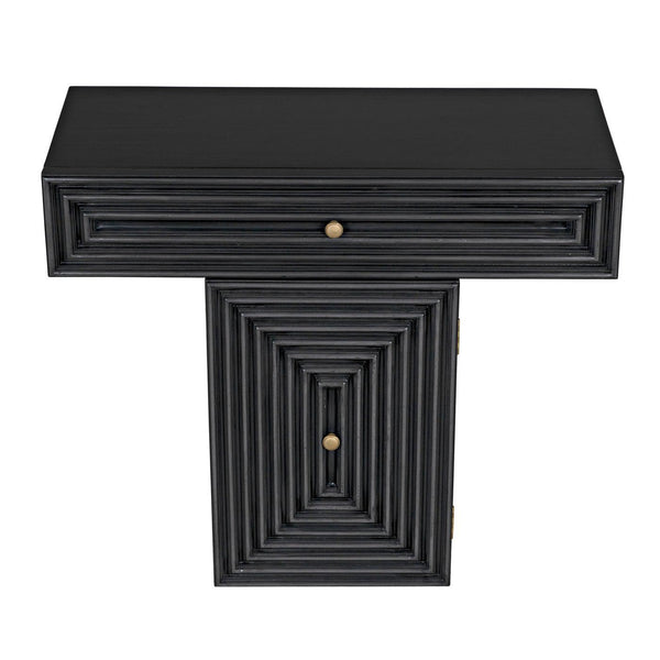 Brice Console-Noir Furniture-Blue Hand Home