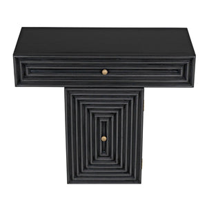 Brice Console-Noir Furniture-Blue Hand Home