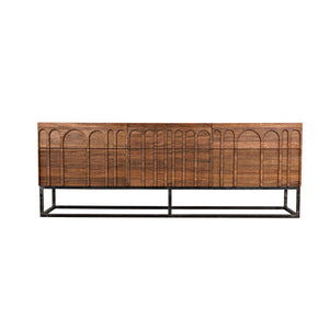 Noir Casanova Sideboard, Dark Walnut-Noir Furniture-Blue Hand Home