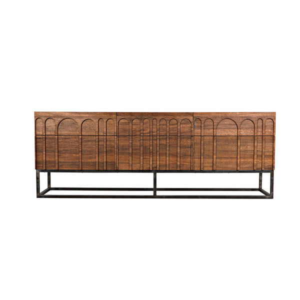 Noir Casanova Sideboard, Dark Walnut-Noir Furniture-Blue Hand Home