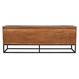 Noir Casanova Sideboard, Dark Walnut-Noir Furniture-Blue Hand Home