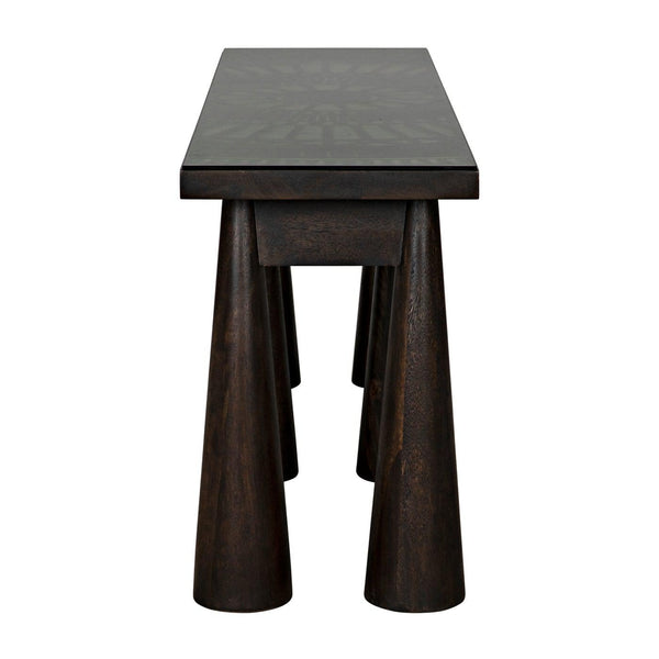 Noir Tutankhamun Console, EB-Noir Furniture-Blue Hand Home