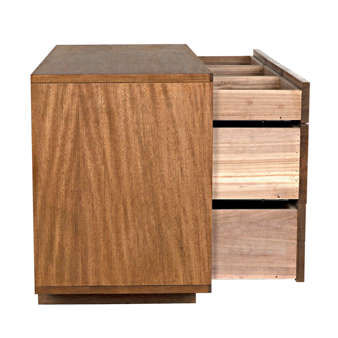 Noir Vector Sideboard, Dark Walnut-Noir Furniture-Blue Hand Home