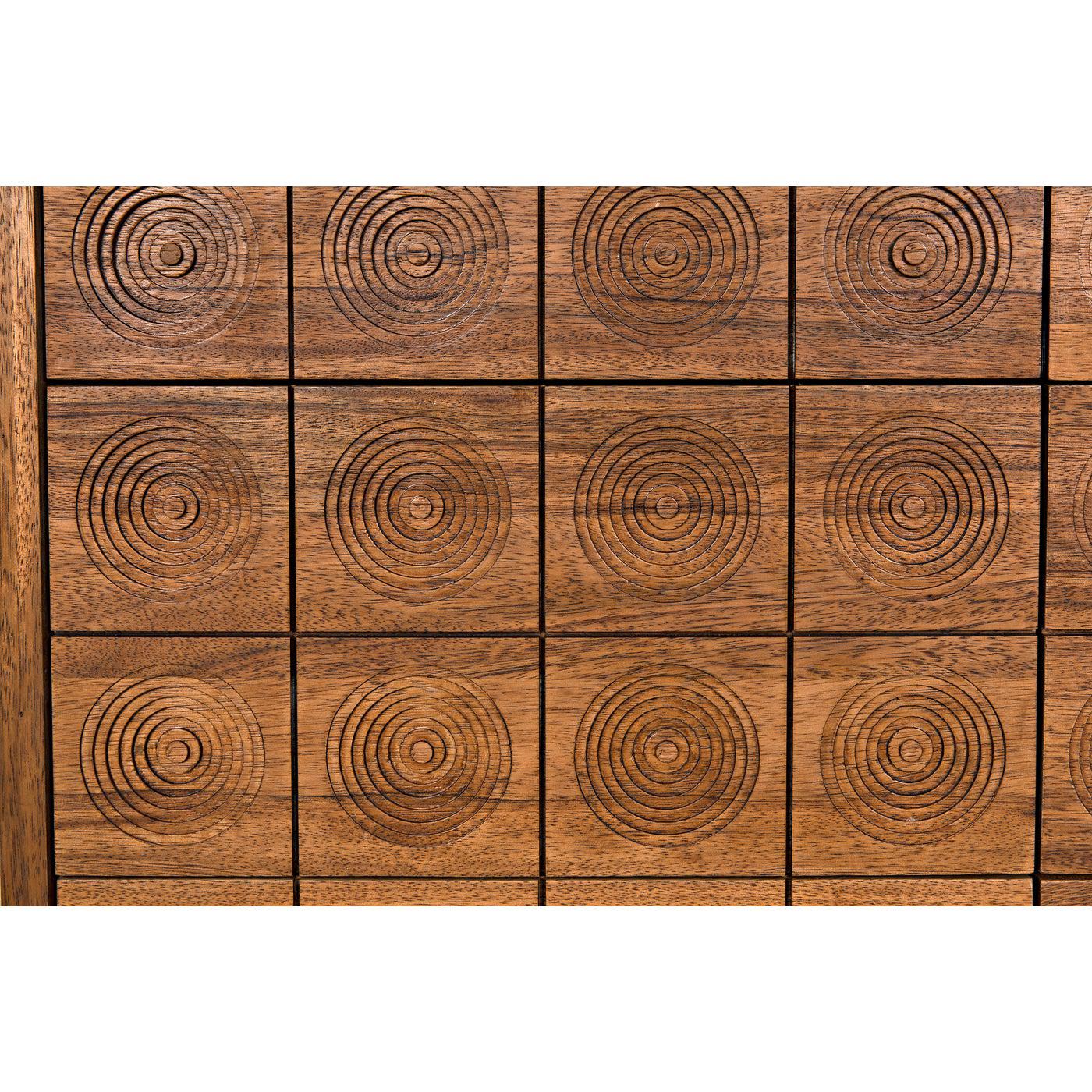 Noir Vector Sideboard, Dark Walnut-Noir Furniture-Blue Hand Home