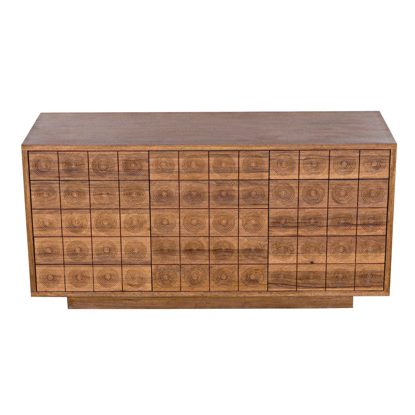 Noir Vector Sideboard, Dark Walnut-Noir Furniture-Blue Hand Home